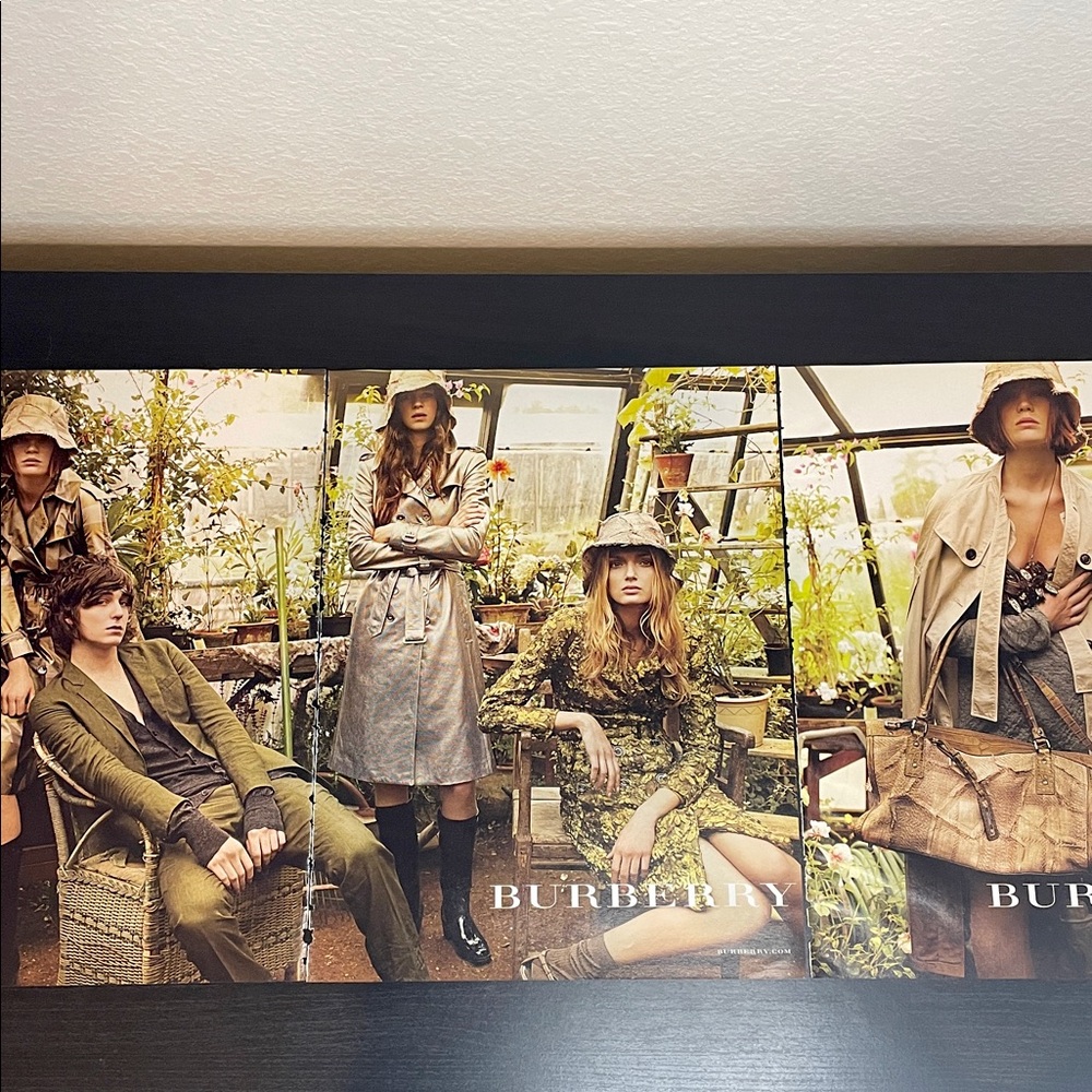 Burberry Ad Prints